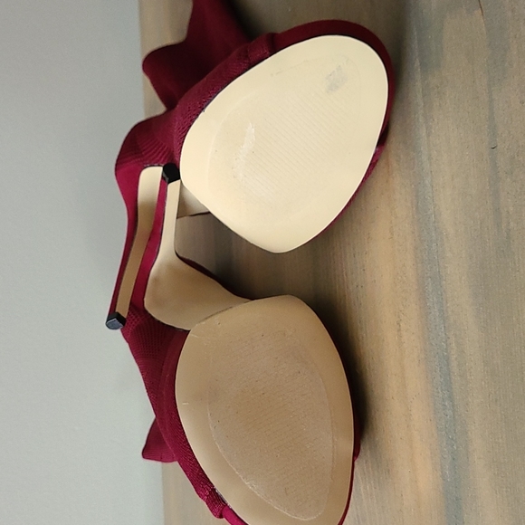 New no Box. Shoe Dazzle Anka Peep Toe Bootie Size 9.5 - Picture 4 of 5